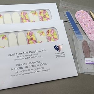 Color Street TWO sets of As It Ferns Out Nail Stripes